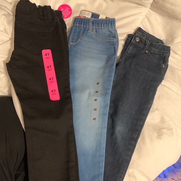 The Children's Place Other - 3 pairs of size 3 girls toddler jeans 2 nwt